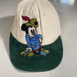 Vintage 1996 Disneyana Convention Hat Mickey Mouse Robin Hood Goofy's Hat Co.‎